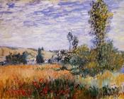 克劳德 莫奈 : Landscape at Vetheuil